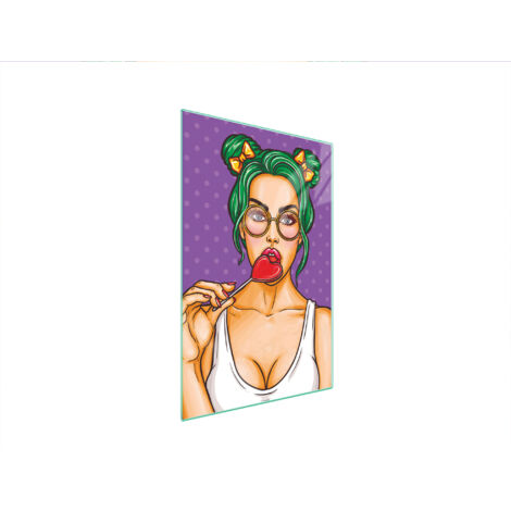 TAGLIERE IN VETRO 35x52 DONNA