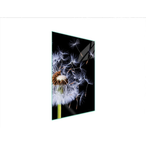 TAGLIERE IN VETRO 35x52 FIORE