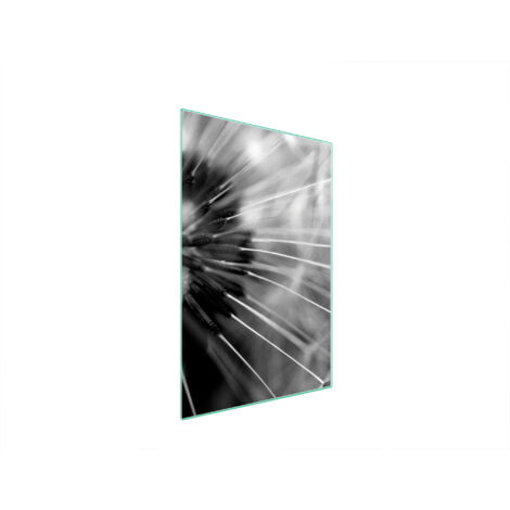 TAGLIERE IN VETRO 35x52 FIORE