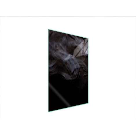 TAGLIERE IN VETRO 35x52 FUMO