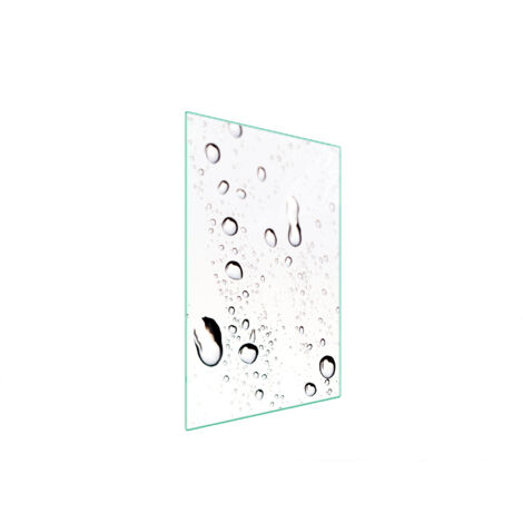 TAGLIERE IN VETRO 35x52 GOCCE