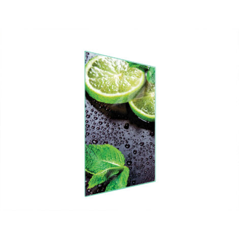TAGLIERE IN VETRO 35x52 LIME