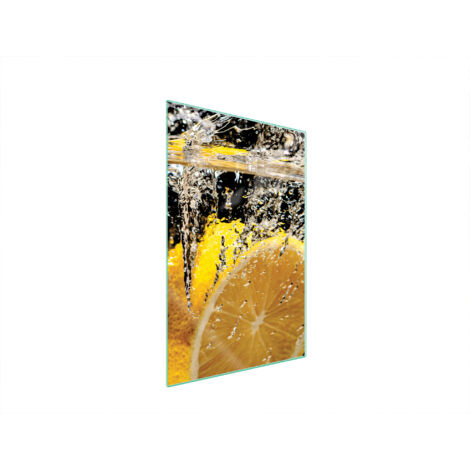 TAGLIERE IN VETRO 35x52 LIMONE