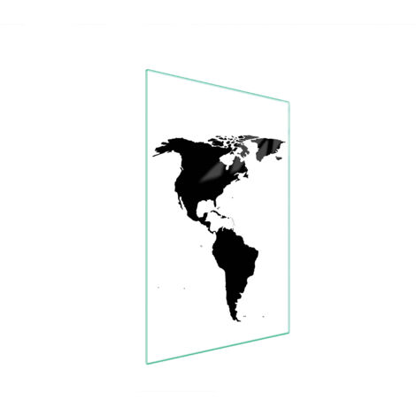 TAGLIERE IN VETRO 35x52 MAPPA