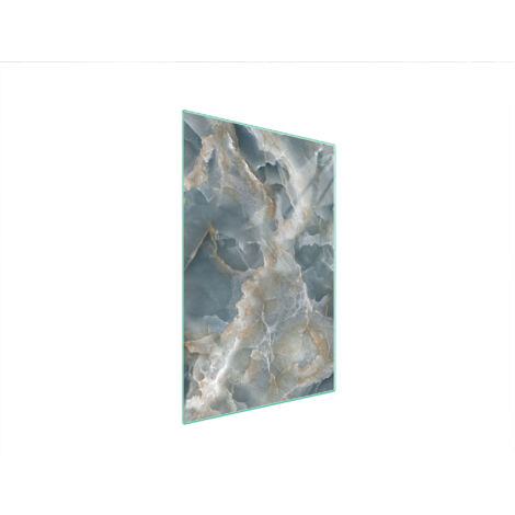 TAGLIERE IN VETRO 35x52 MARMO
