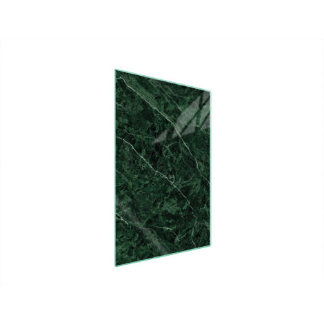 TAGLIERE IN VETRO 35x52 MARMO
