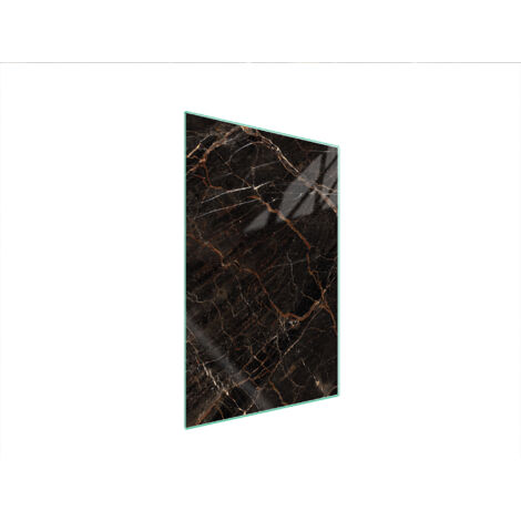 TAGLIERE IN VETRO 35x52 MARMO