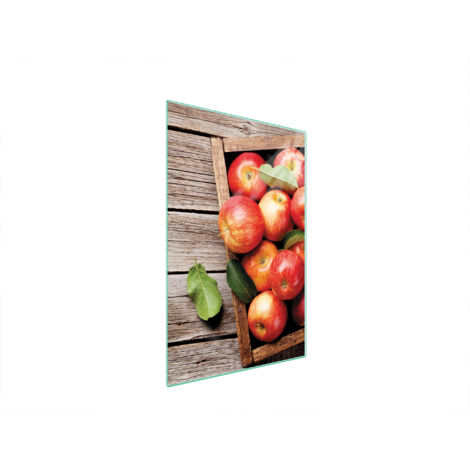TAGLIERE IN VETRO 35x52 MELE