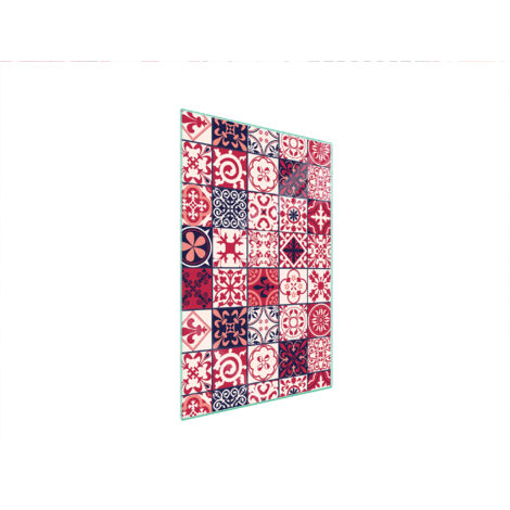 TAGLIERE IN VETRO 35x52 MOSAICO