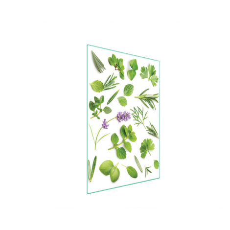 TAGLIERE IN VETRO 35x52 PIANTE