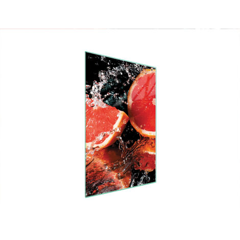 TAGLIERE IN VETRO 35x52 POMPELMO