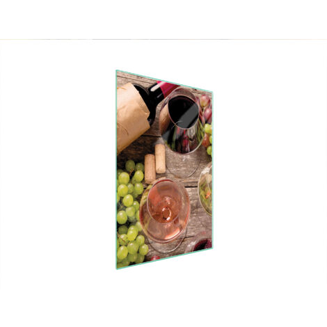 TAGLIERE IN VETRO 35x52 VINO