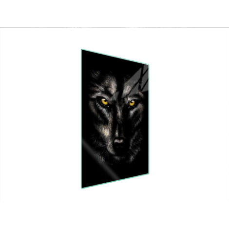 TAGLIERE IN VETRO 35x52 WOLF