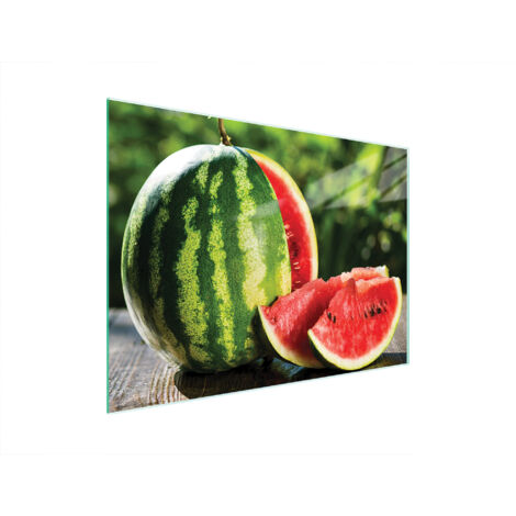TAGLIERE IN VETRO 40x30 ANGURIA