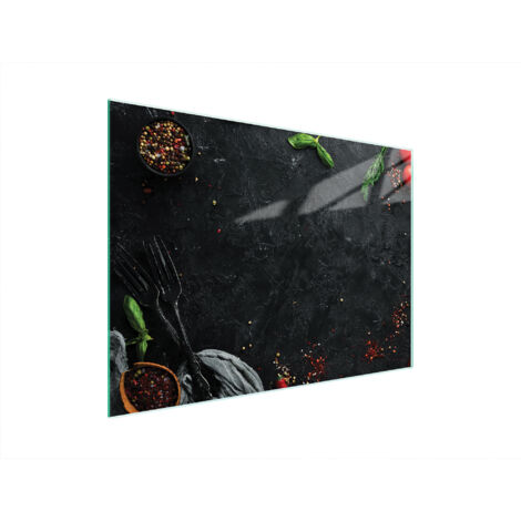 TAGLIERE IN VETRO 40x30 ARDESIA