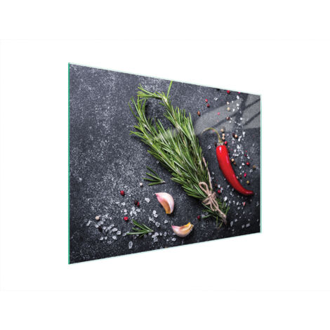 TAGLIERE IN VETRO 40x30 ARDESIA