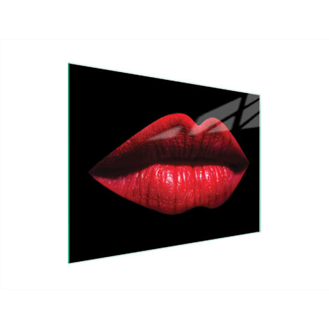 TAGLIERE IN VETRO 40x30 BOCCA