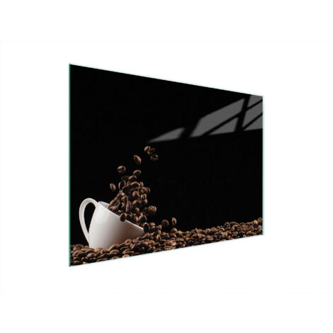 TAGLIERE IN VETRO 40x30 CAFFÈ