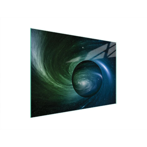 TAGLIERE IN VETRO 40x30 COSMOS