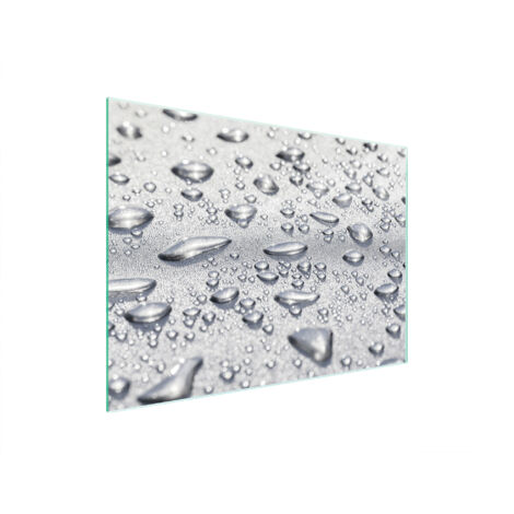 TAGLIERE IN VETRO 40x30 DROPS