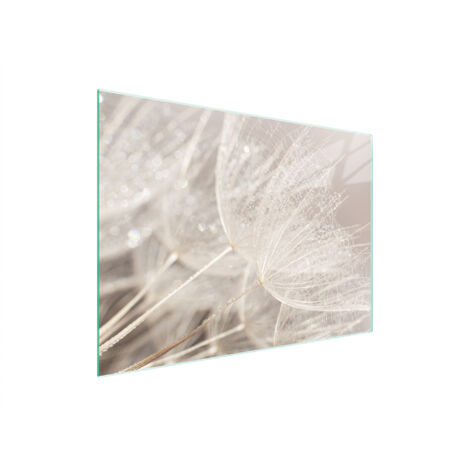 TAGLIERE IN VETRO 40x30 FIORE