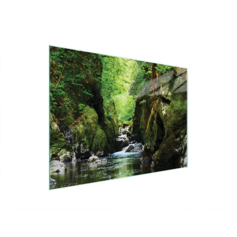 TAGLIERE IN VETRO 40x30 FOREST