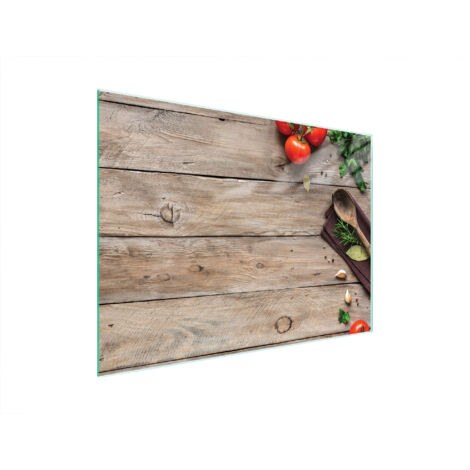 TAGLIERE IN VETRO 40x30 LEGNO
