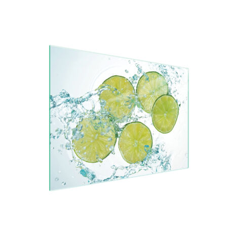 TAGLIERE IN VETRO 40x30 LIME