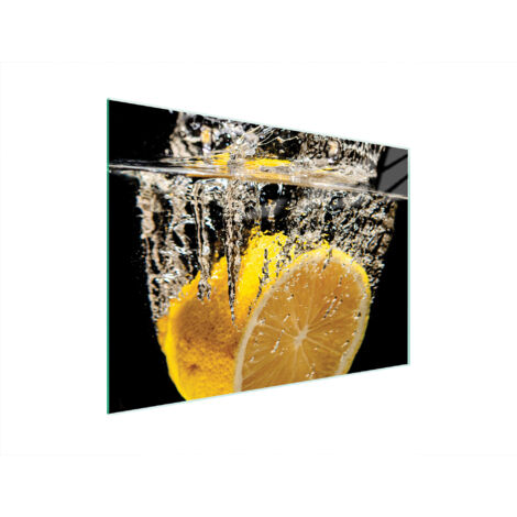 TAGLIERE IN VETRO 40x30 LIMONE