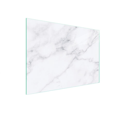 TAGLIERE IN VETRO 40x30 MARMO