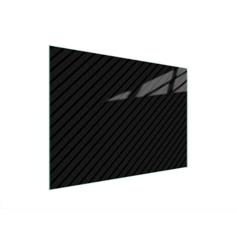 TAGLIERE IN VETRO 40x30 NERO