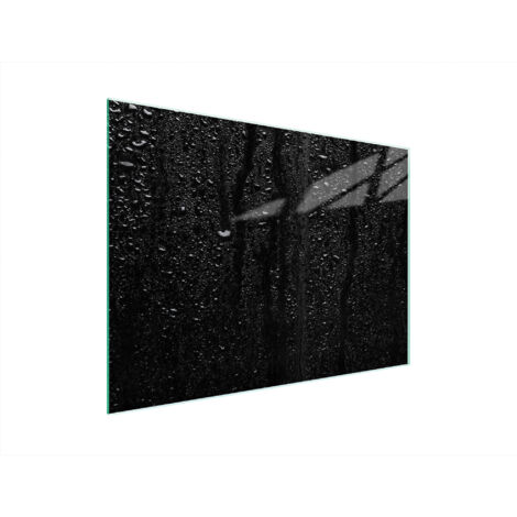 TAGLIERE IN VETRO 40x30 NERO