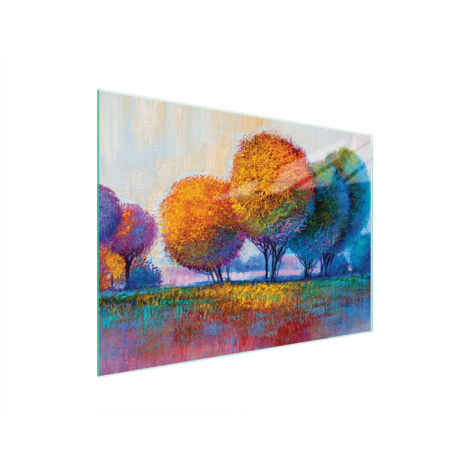 TAGLIERE IN VETRO 40x30 TREE