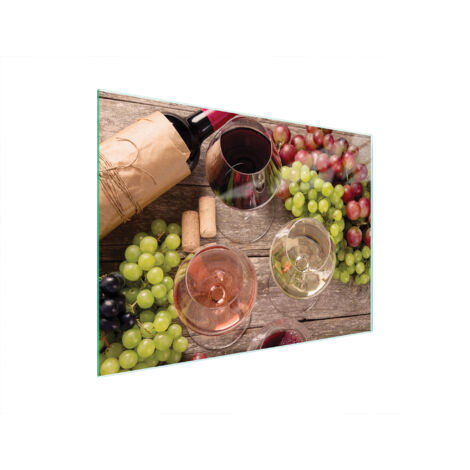 TAGLIERE IN VETRO 40x30 VINO