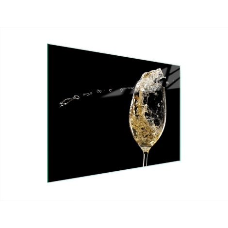 TAGLIERE IN VETRO 40x30 VINO