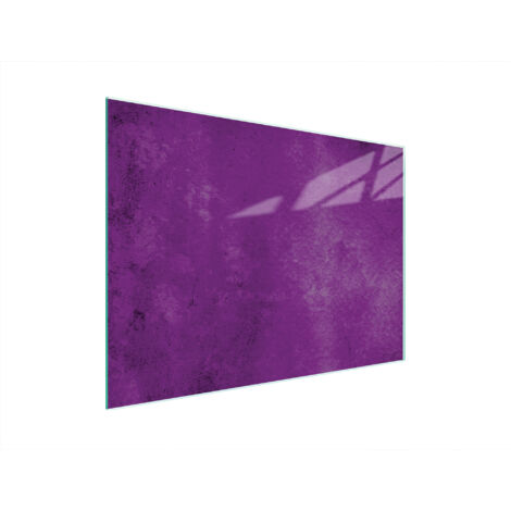 TAGLIERE IN VETRO 40x30 VIOLA