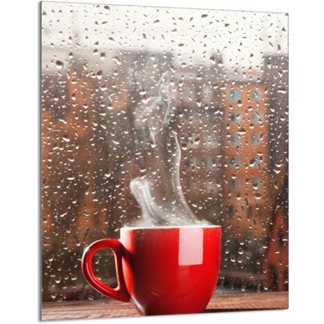 TAGLIERE IN VETRO 40x52 Caffè