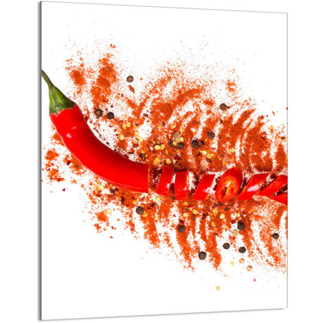 TAGLIERE IN VETRO 40x52 Chili
