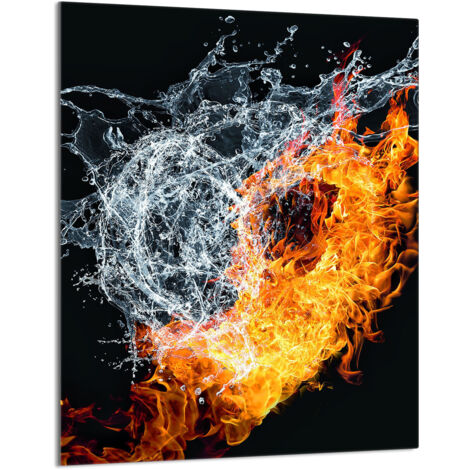 TAGLIERE IN VETRO 40x52 Cuore