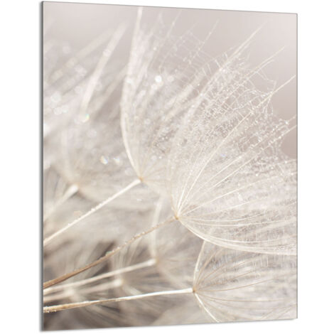 TAGLIERE IN VETRO 40x52 Fiore