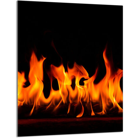 TAGLIERE IN VETRO 40x52 Fire
