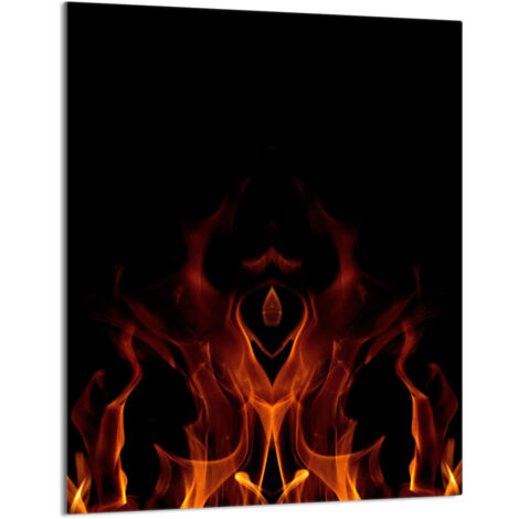 TAGLIERE IN VETRO 40x52 Fire