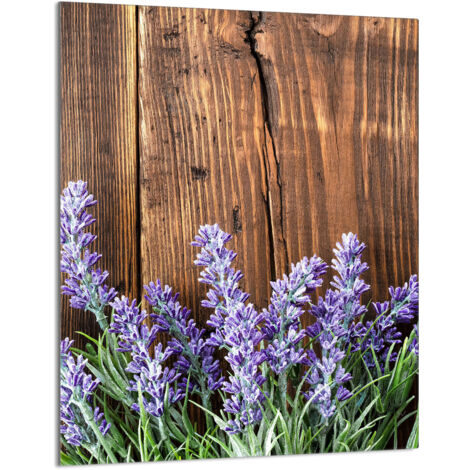 TAGLIERE IN VETRO 40x52 Lavanda