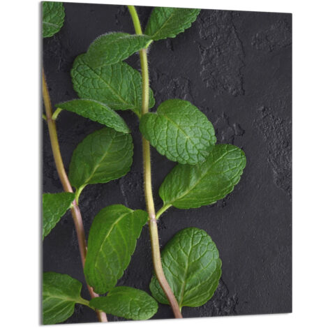 TAGLIERE IN VETRO 40x52 Menta