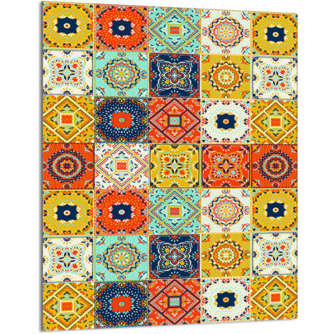 TAGLIERE IN VETRO 40x52 Mosaico