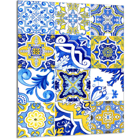 TAGLIERE IN VETRO 40x52 Mosaico