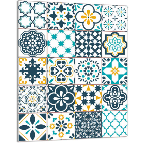 TAGLIERE IN VETRO 40x52 Mosaico