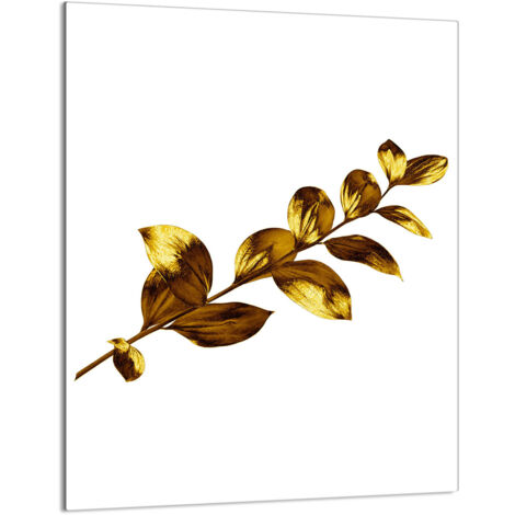 TAGLIERE IN VETRO 40x52 Oro