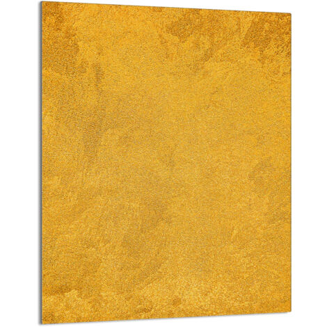 TAGLIERE IN VETRO 40x52 Oro