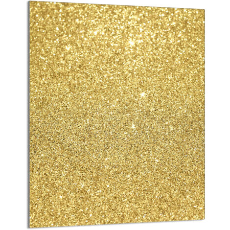 TAGLIERE IN VETRO 40x52 Oro